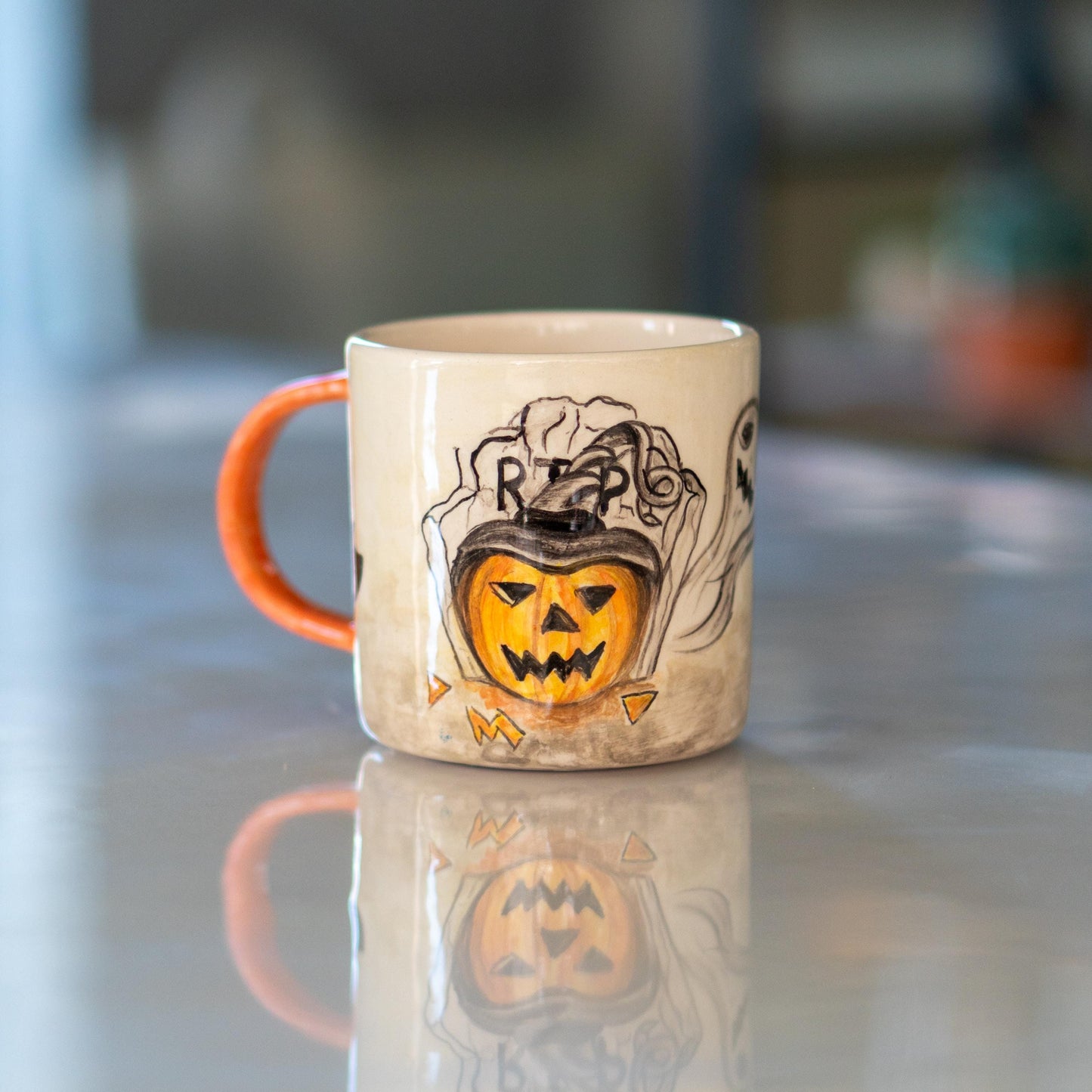 Halloween Pumpkin Mug