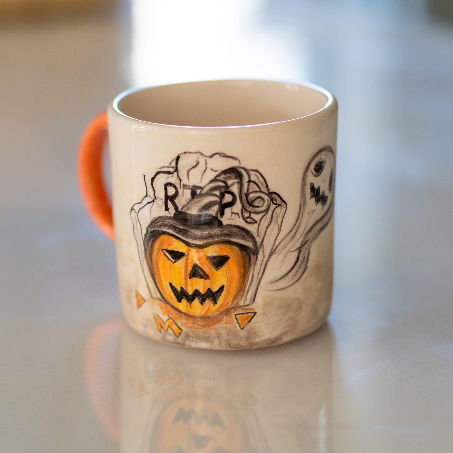 Halloween Pumpkin Mug