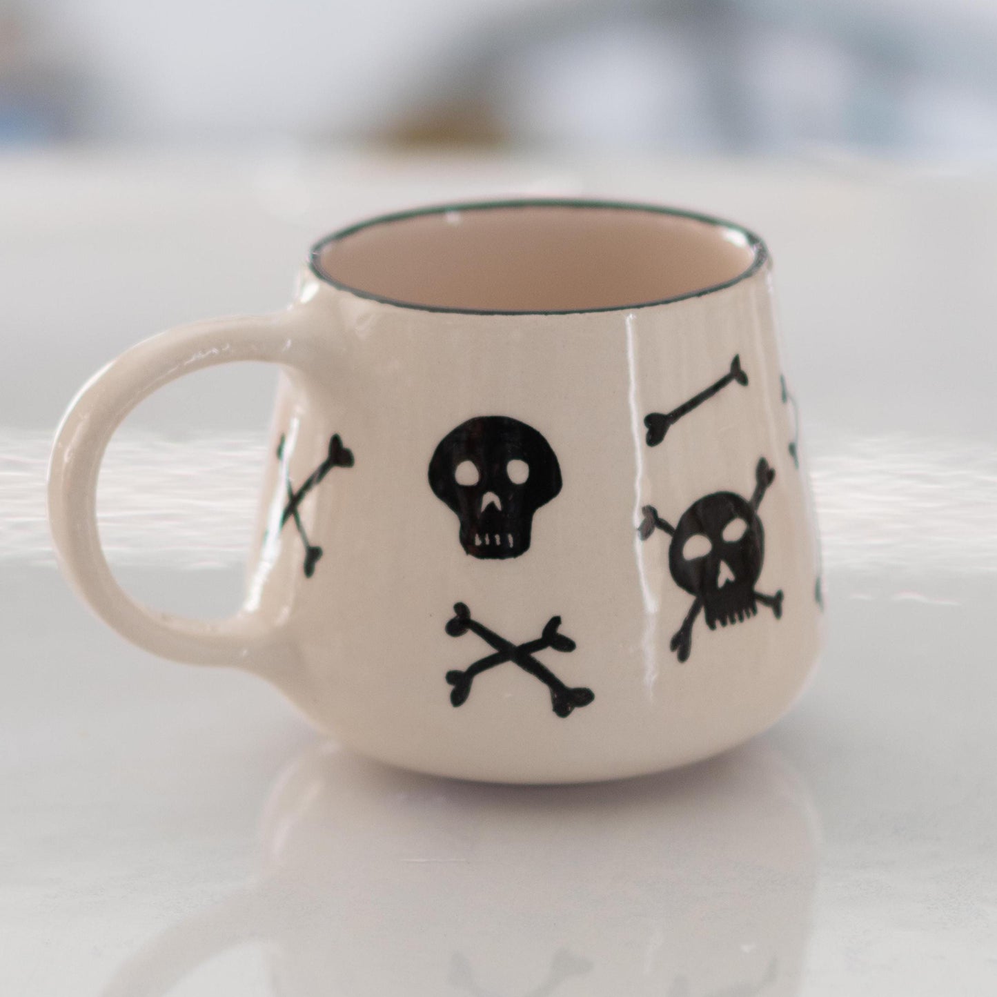 Skull Mug - Funny Halloween Mug