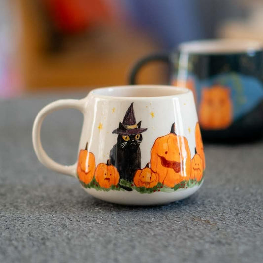 Halloween Cat Mug