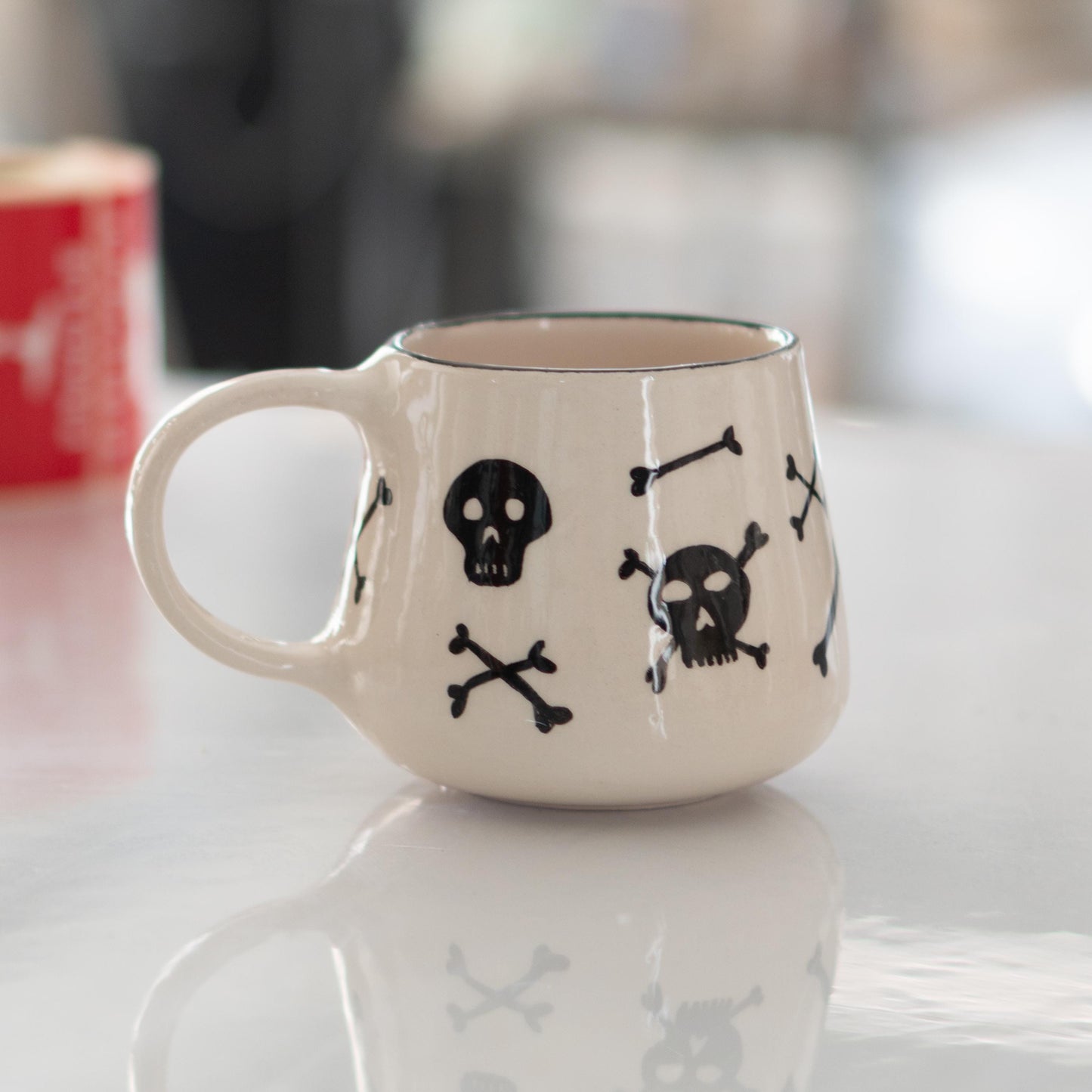 Skull Mug - Funny Halloween Mug