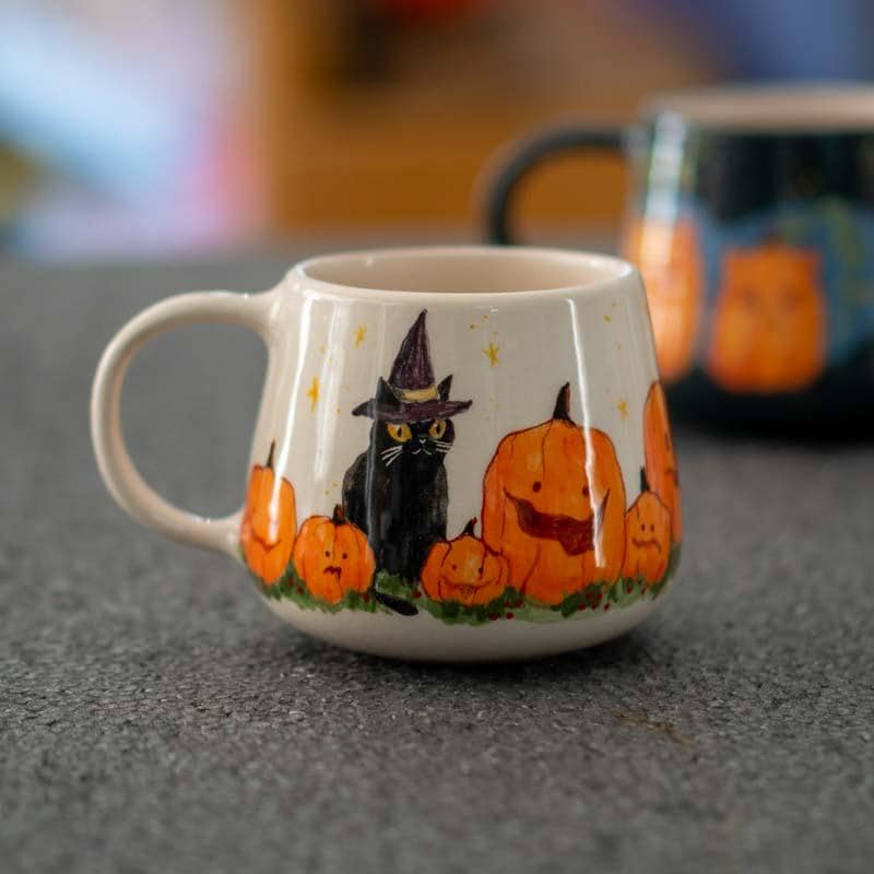 Halloween Cat Mug